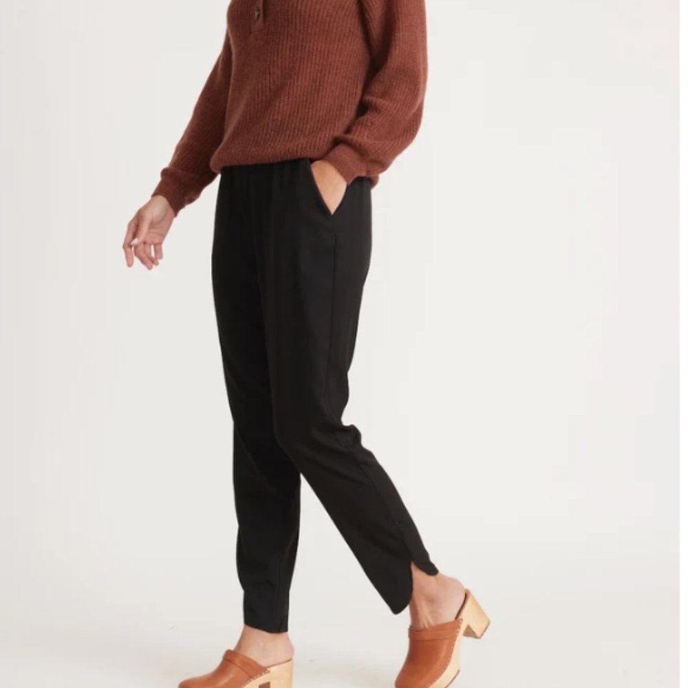 Marine Layer Alison Pant in Cabernet (color no longer available!)